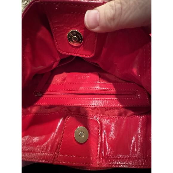 Michael Kors Red patent leather handbag - Picture 8 of 8